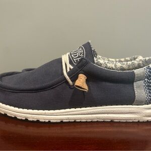 Hey Dude Navy Casual Shoes